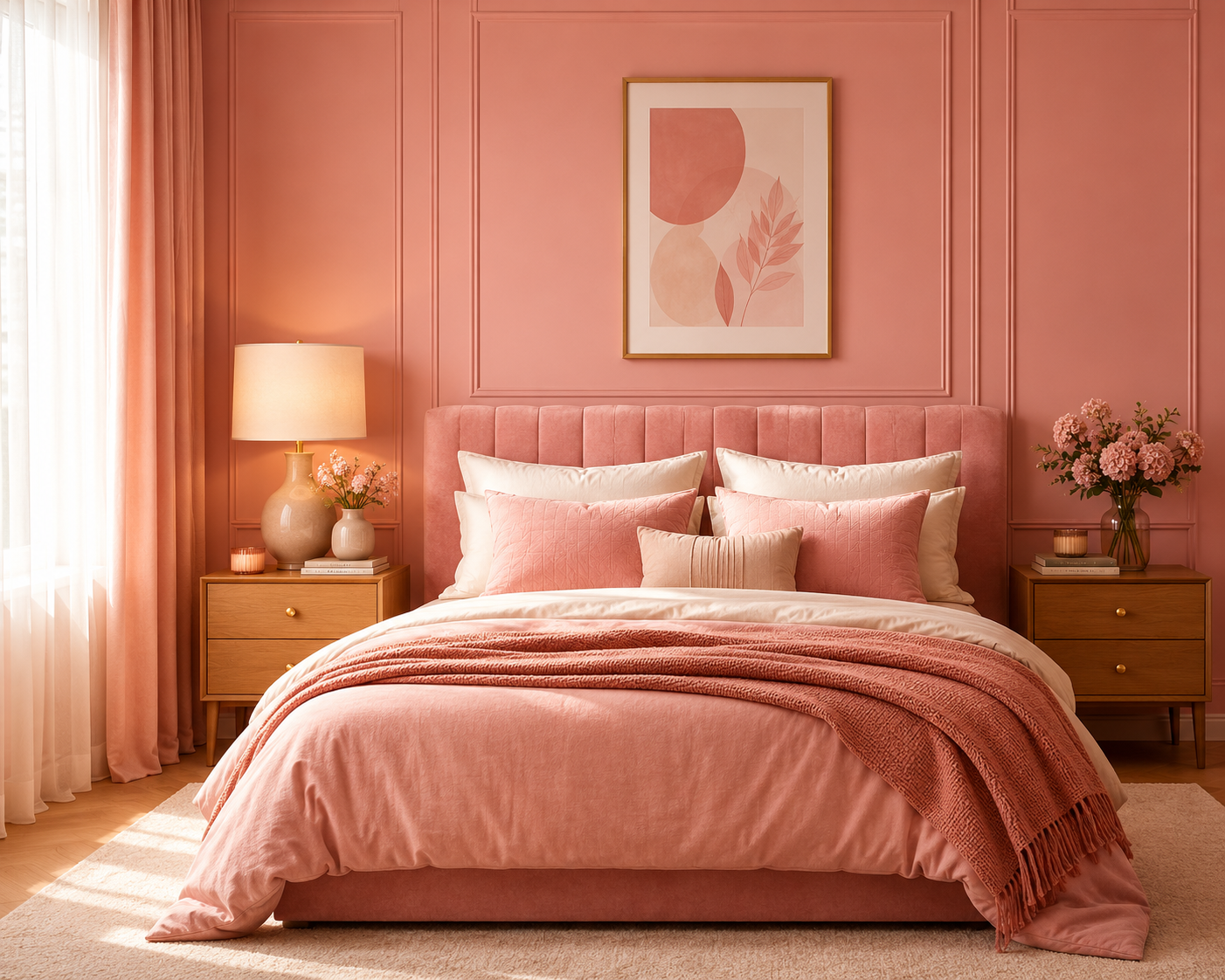 Blush Pink Bedroom